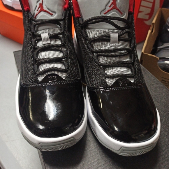 Black and Red Athletic Sneakers